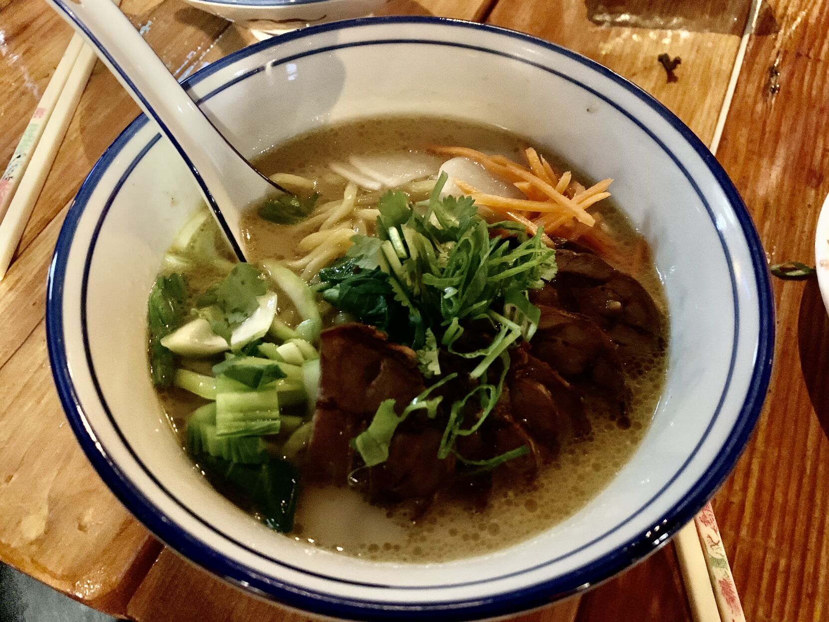 Beef bone soup